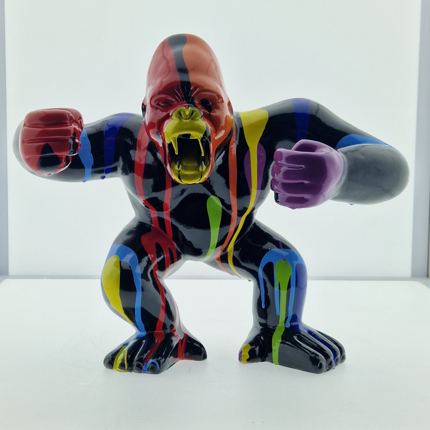 Gorille boxer 30x40cm