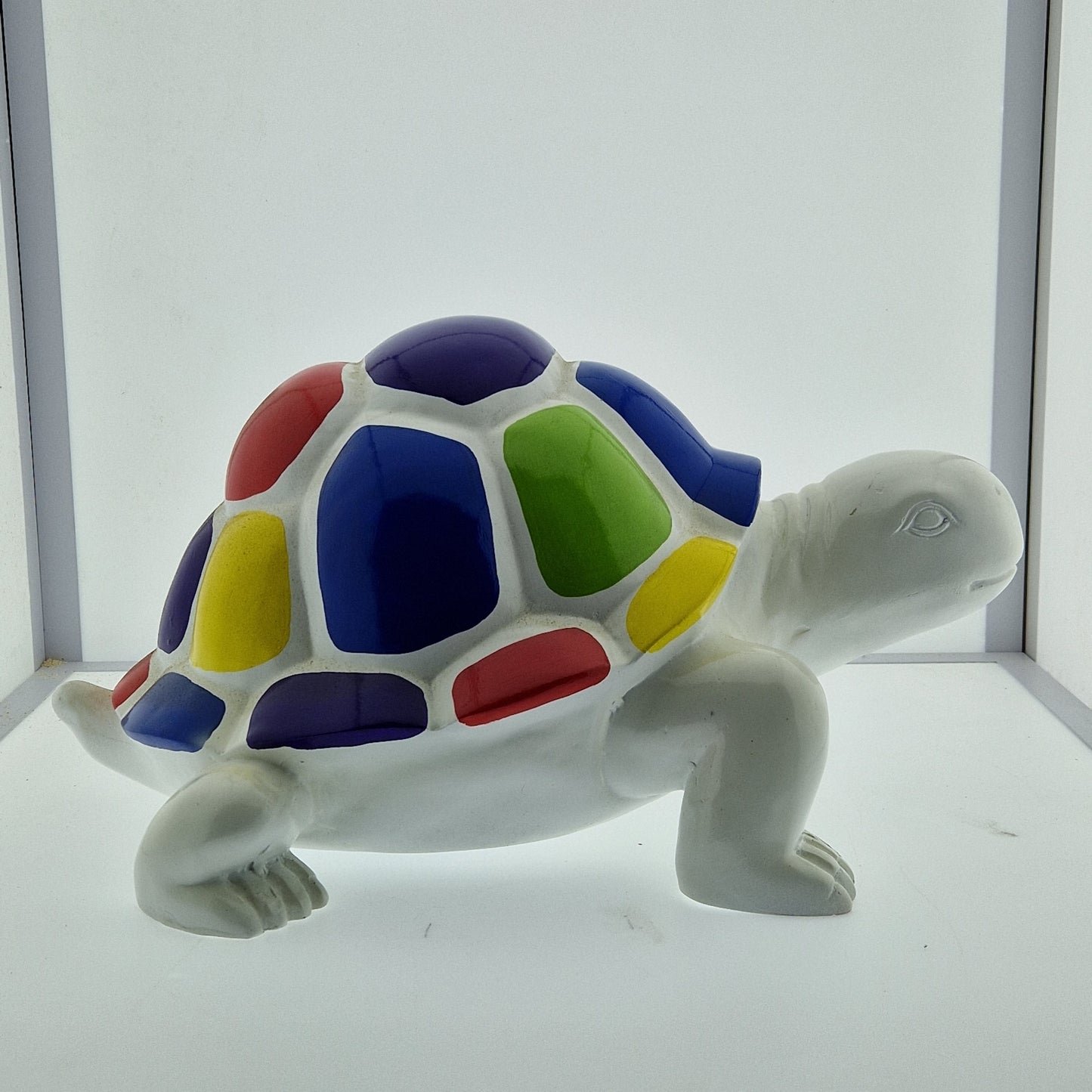 Tortue multicouleur - Art du château
