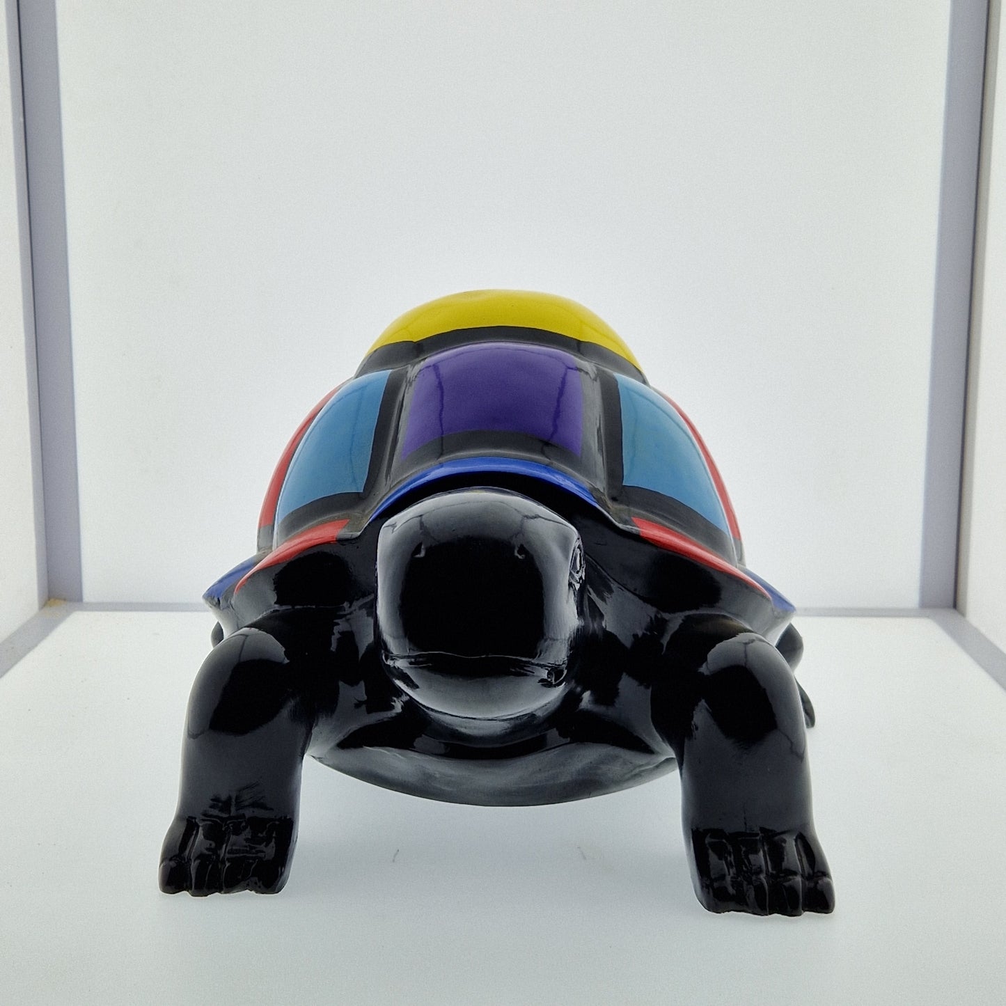 Tortue multicouleur - Art du château