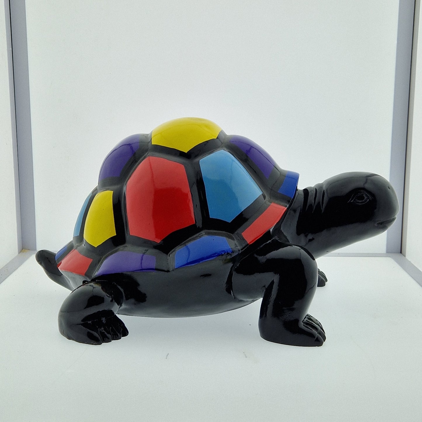 Tortue multicouleur - Art du château