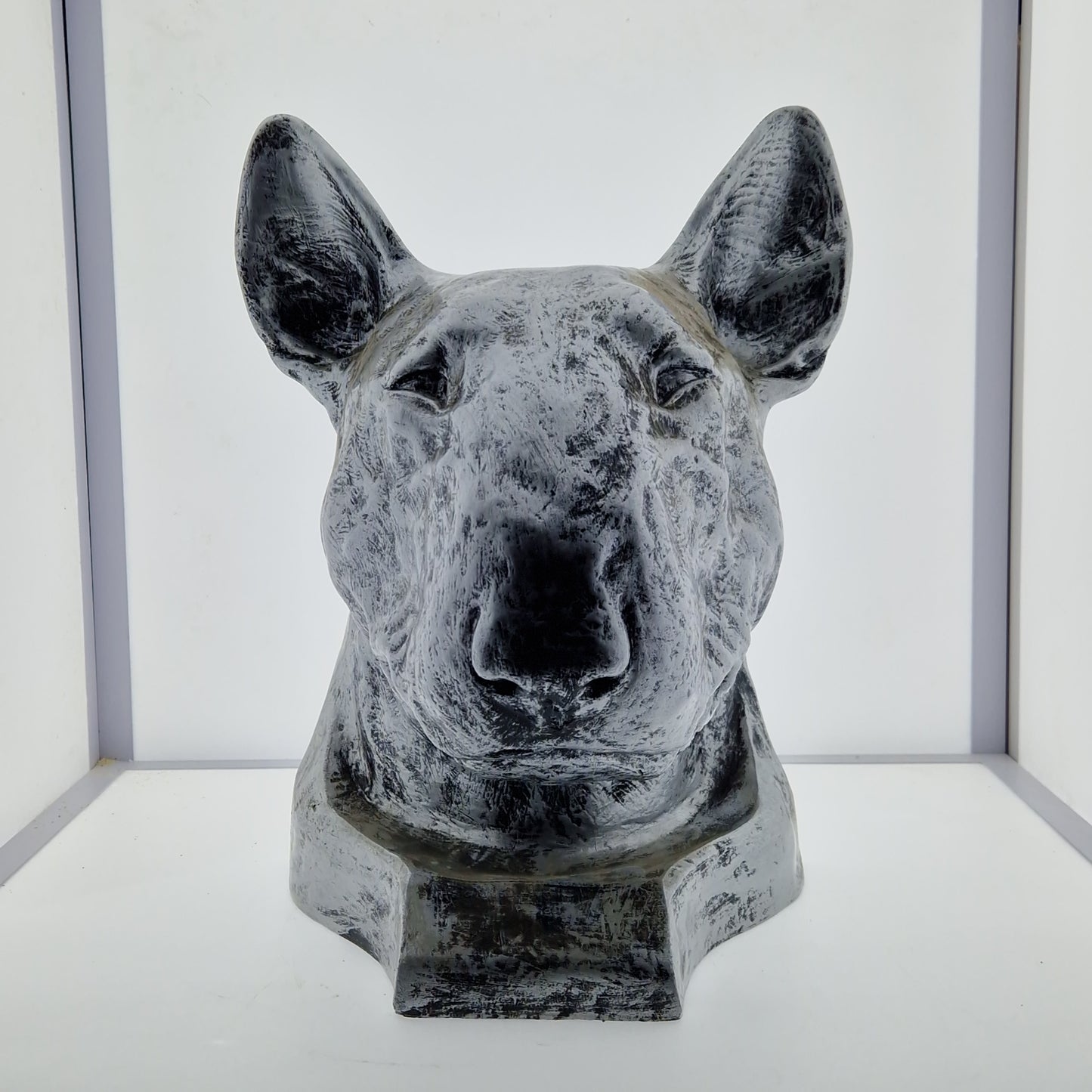 Tete bull terrier 38cm - Art du château