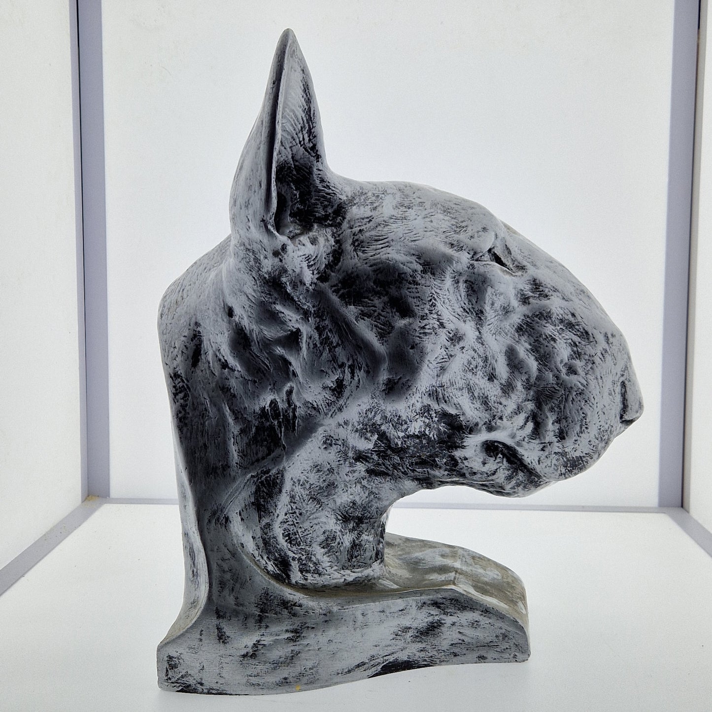 Tete bull terrier 38cm - Art du château