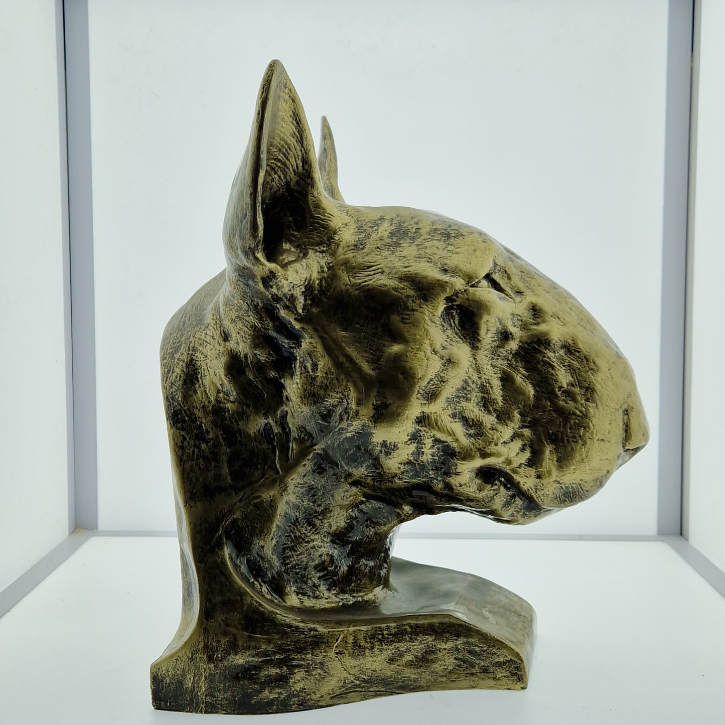 Tete bull terrier 38cm - Art du château