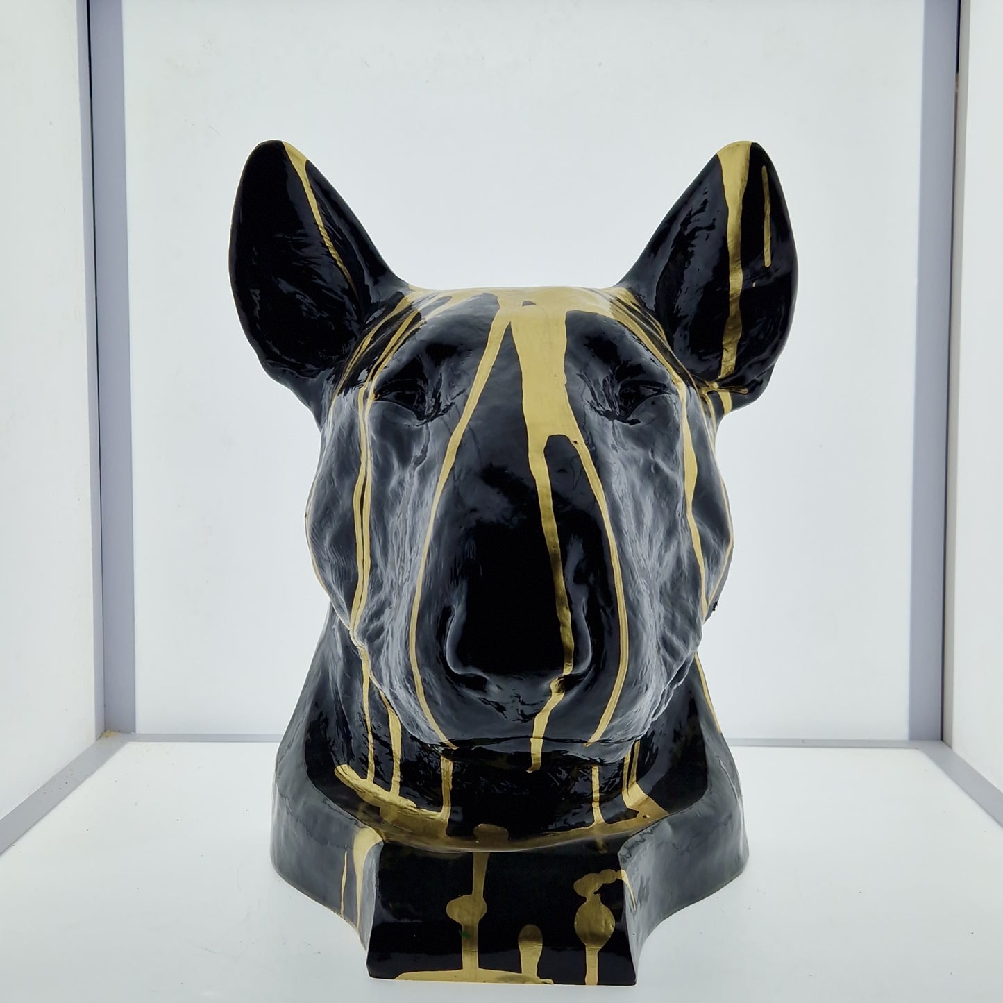 Tete bull terrier 38cm - Art du château