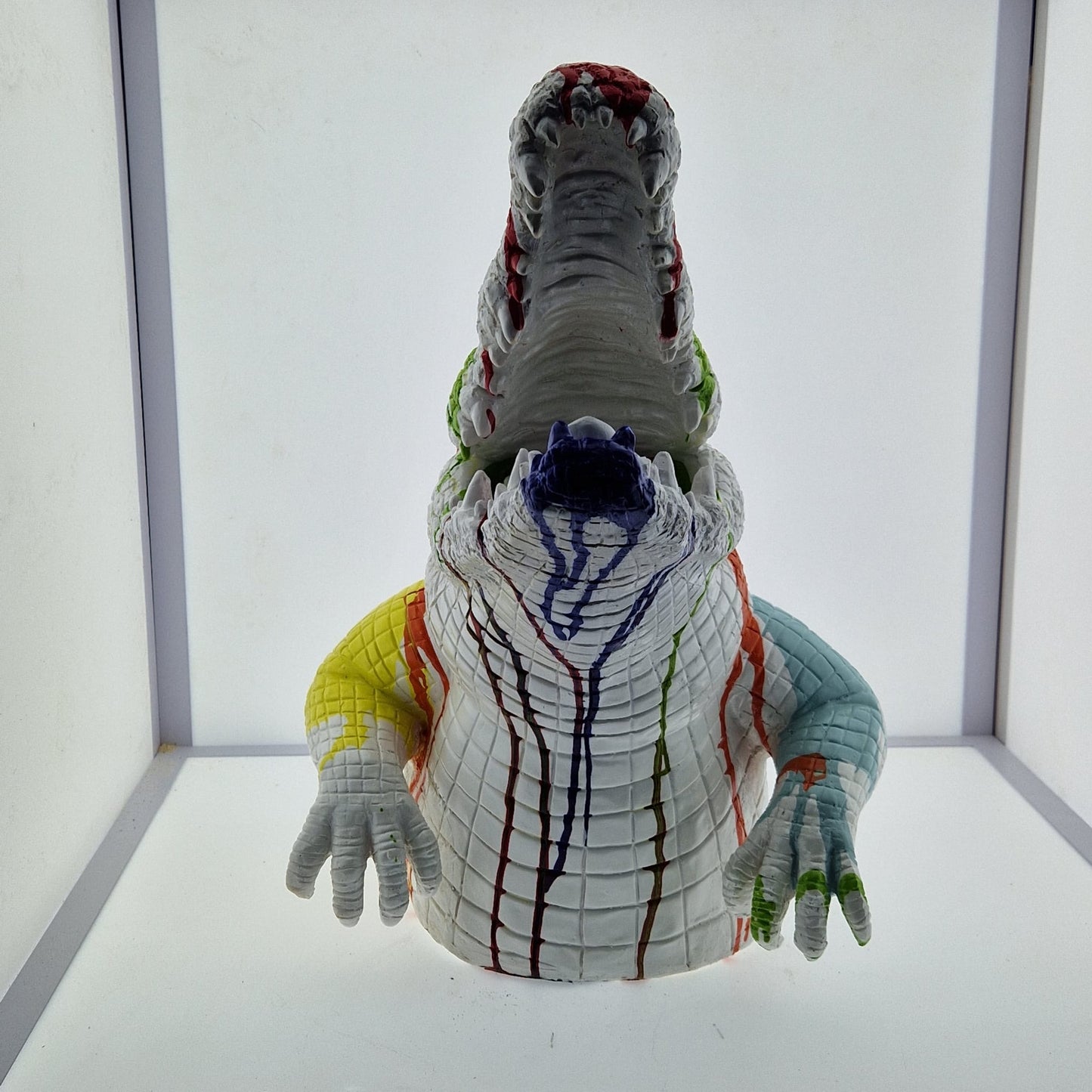 Statut Crocodile Trash 45cm - Art du château