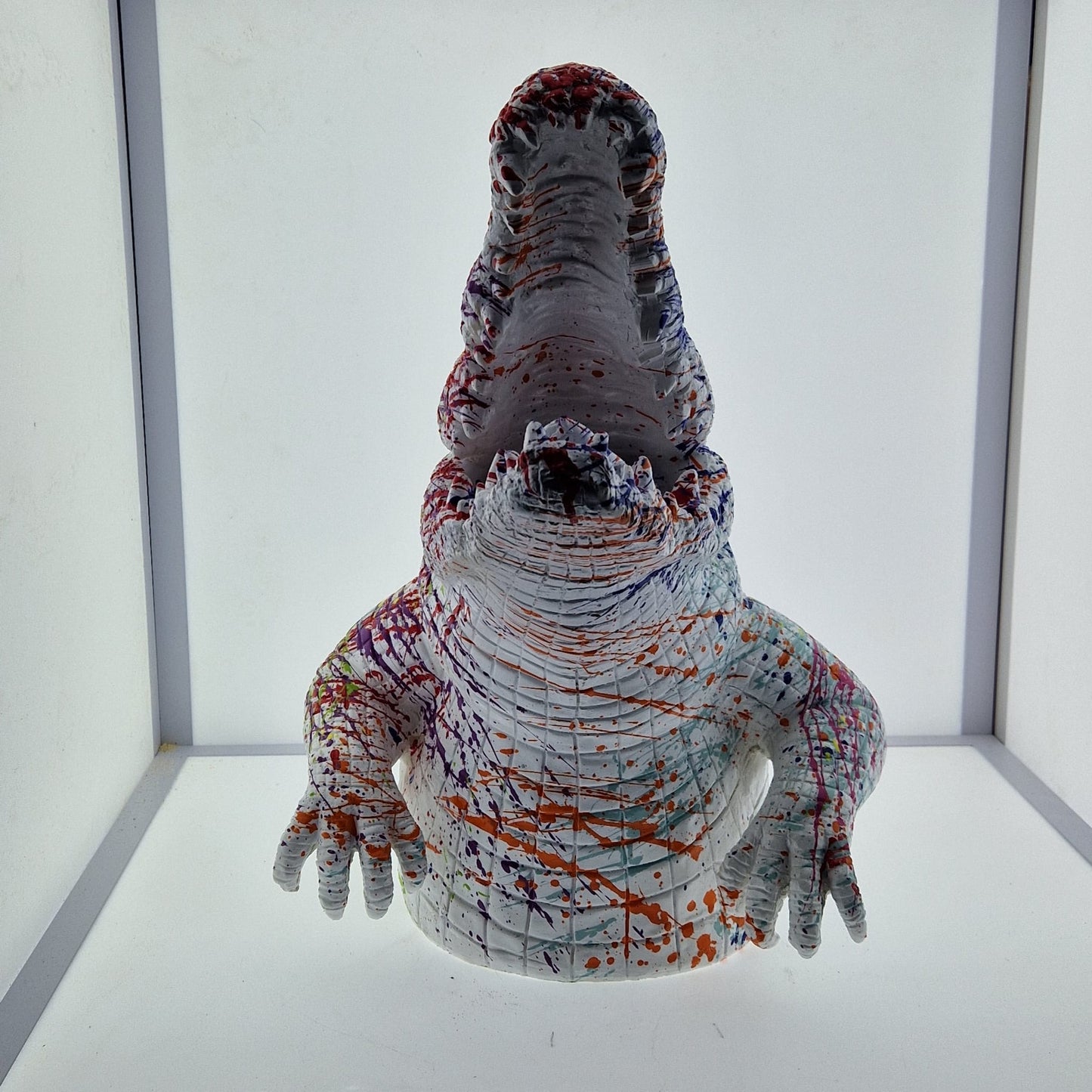 Statut Crocodile Splatch 45cm - Art du château