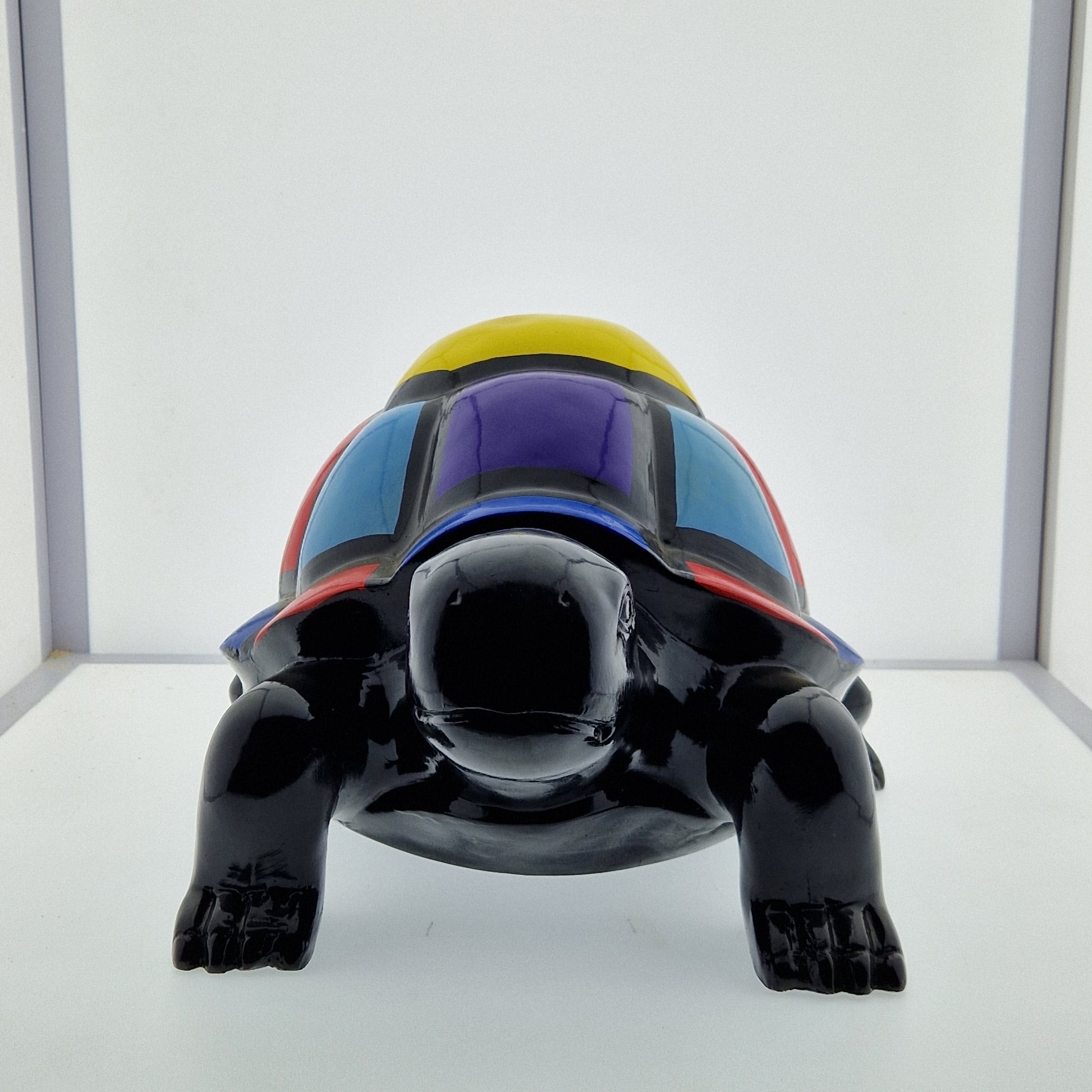 Tortue multicouleur - Art du château