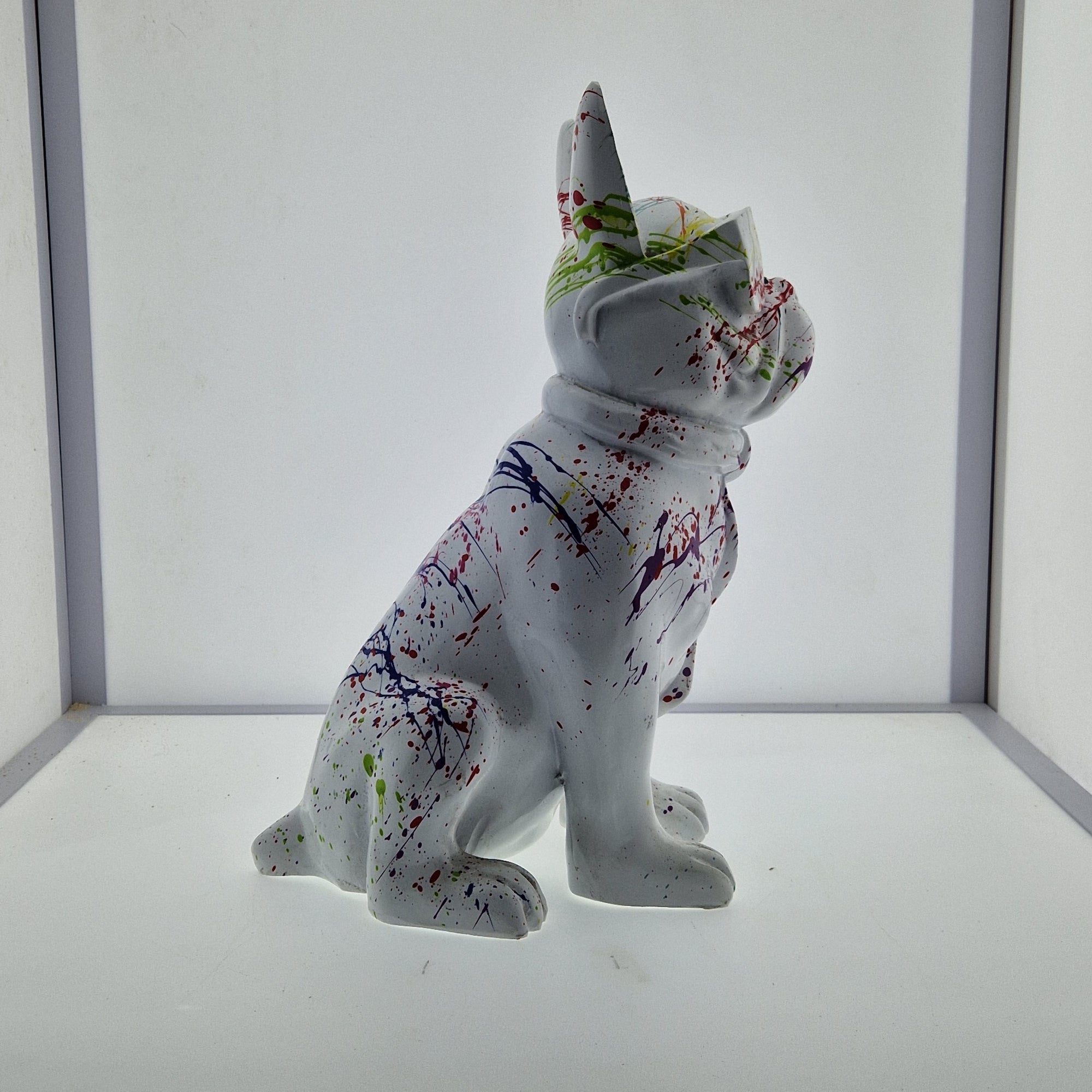 Bouledogue français 38 cm splatch - Art du château