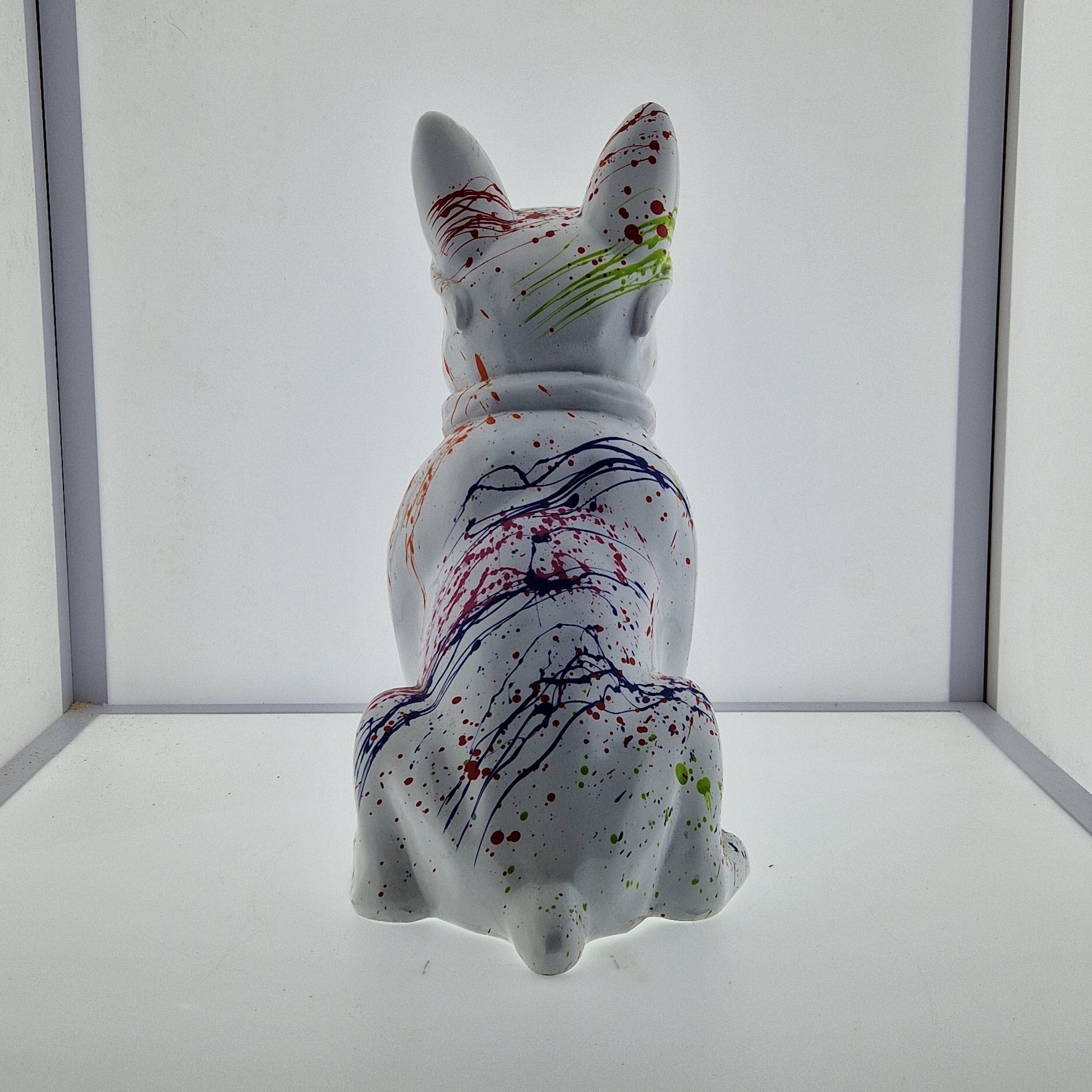 Bouledogue français 38 cm splatch - Art du château