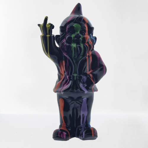 Statut Nain anticonformiste trash 35cm - Art du château
