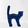 Statut Chat coloré 13cm - Art du château